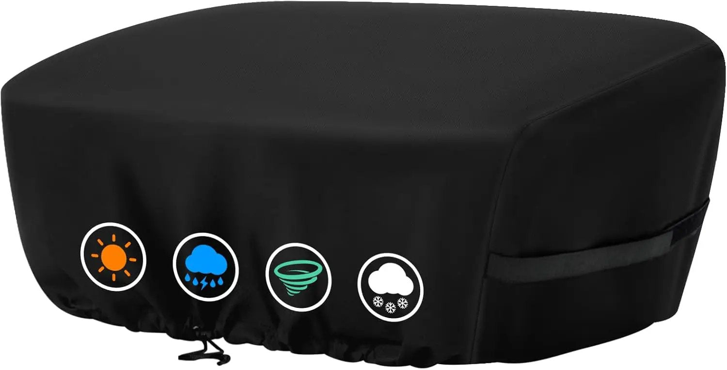 Heavy Duty Grill Cover Compatible with 1813 Blackstone 22inch Tabletop Griddle with Hood Captiva Designs 22‘’ Coleman Roadtrip LX,LXX, LXE, 285 Camping Grills and Smoke Hollow 205 Grill,600D Cover by GreenHaven Gardens