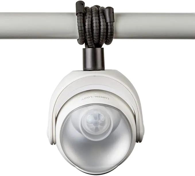 Limitless Innovations Lumenology Portable LED Motion Sensor Light Provides 148 Lumens with a 13 ft Detectable Range and Flexible Tripod Base with Magnetic Option – Indoor/Outdoor (White) by GreenHaven Gardens