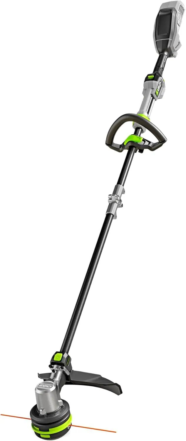 EGO POWER+ String Trimmer, Battery Powered, 16" Trimmer for Weeds and Grass with POWERLOAD, Telescopic Carbon Fiber Shaft, Battery and Charger Not Included - ST1610T by GreenHaven Gardens