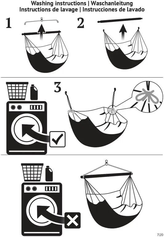 LA SIESTA® - XL King Domingo Hammock Swing Chair & CasaMount - Weather & Tear Resistant Hanging Chair - Outdoor Indoor Hammock Chair w/Suspension Kit for Walls Ceilings Square Beams - Marine by GreenHaven Gardens