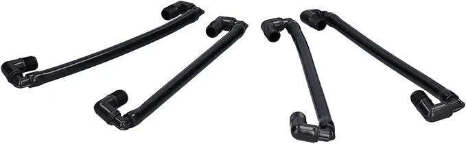10PCS G 1/2 Male Thread Swing Joints, Plastic Rotatable Height Adjustable Support Arm Sprinkler Fittings Professional Lawn Irrigation Tool 13.4x2.0in by GreenHaven Gardens