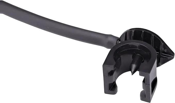 Raindrip 173CPUB, Adjustable Flow Micro Sprinkler Assembly, Quarter-Circle Pattern, Fan Spray, 1/4-Inch Clamp N Pierce® Inlet, Riser & 13-Inch Stake, Drip Irrigation Emitters for Drip Irrigation Gardening Systems, Black by GreenHaven Gardens