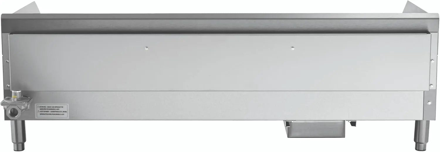 Kratos 29Y-006 48" Commercial Restaurant Gas Countertop Griddle, Manual Controls, 4 Burners, 120,000 BTU Output by GreenHaven Gardens