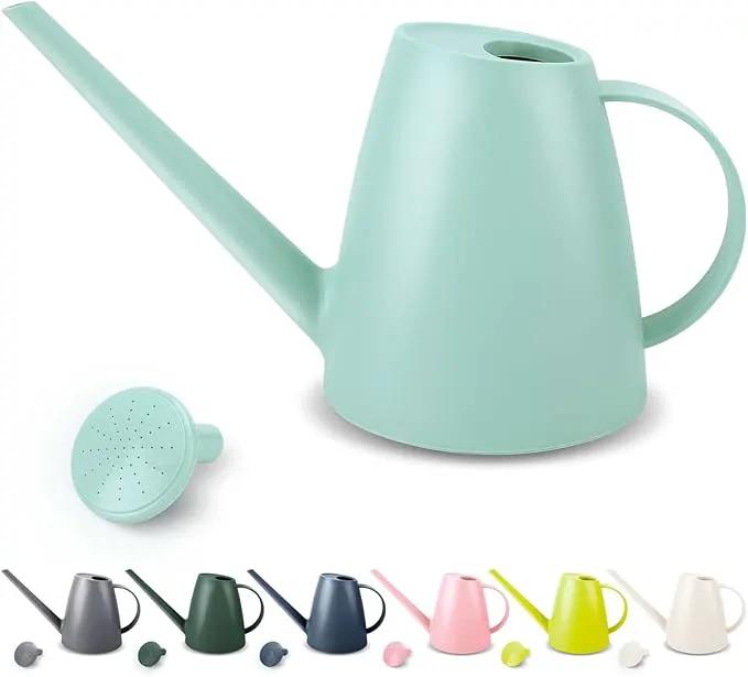 Watering Can for Indoor Plants, Small Watering Cans for House Plant Garden Flower, Long Spout Water Can for Outdoor Watering Plants 1. 8L 1/2 Gallon (Green) by GreenHaven Gardens