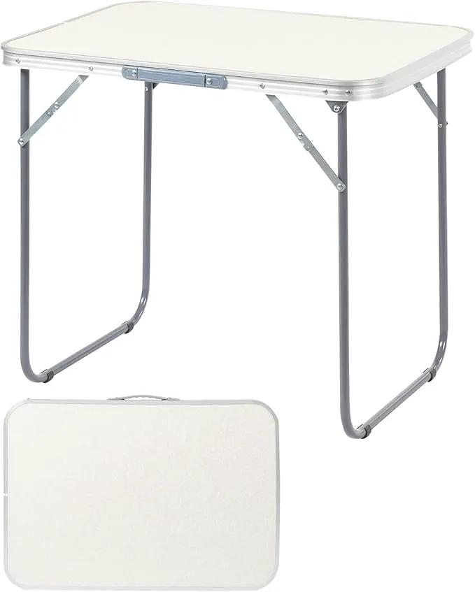 Outvita 2.3ft Portable Folding Camping Table, Outdoor Waterproof Picnic Table, Aluminum Lightweight Suitcase Foldable Table for Picnic BBQ Beach Dining by GreenHaven Gardens
