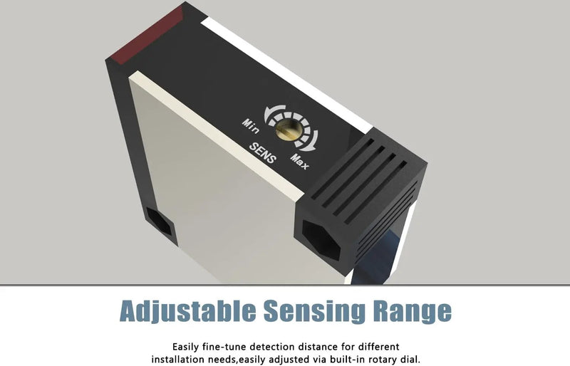Blütezeit 1100lb Sliding Gate Opener with 13ft Retro-Reflective Photoelectric Beam Sensor | Chain Drive Motor with 2 Remotes, 16.4ft Chains & Wall-Mounted Safety Reflector Switch by GreenHaven Gardens