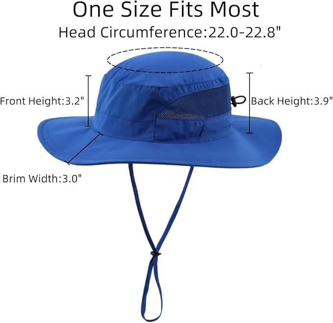 Connectyle Women's UPF 50+ Sun Hat UV Protection Wide Brim Bucket Hat Summer Beach Hats Fishing Hiking Outdoor Safari Hats by GreenHaven Gardens