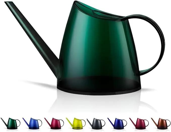WhaleLife Indoor Watering Can for House Bonsai Plants (1.4L, Green) by GreenHaven Gardens