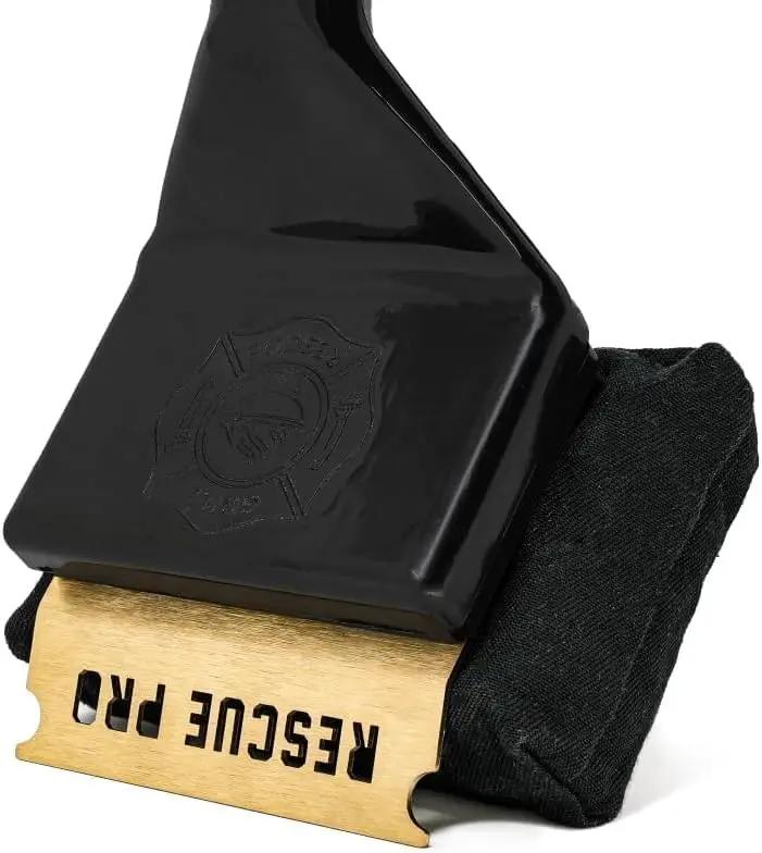 Grill Rescue BBQ Replaceable Scraper Cleaning Head, [Rescue-Upgraded], Bristle Free, Durable and Unique Scraper Tools for Cast Iron or Stainless-Steel Grates, Barbecue Cleaner (Rescue Pro Head) by GreenHaven Gardens
