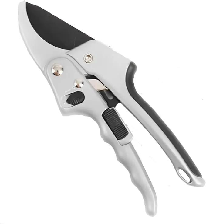 Upgraded Garden Clippers, Adjustable Germany Pruners, Work 3 Times Easier, Professional Pruning Shears, Cutting Rose, Flower, Hedge, Stem, Sharp Gardening Scissors, Arthritis Weak Hand Snips by GreenHaven Gardens