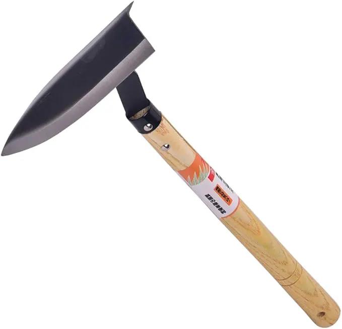 Garden Triangle Hoe Japanese Weeding - Blade Edge is Very Sharp by GreenHaven Gardens
