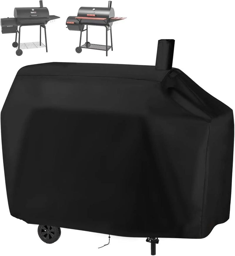 Charcoal Grills Cover for Royal Gourmet CC1830W 30 Barrel Charcoal Grill&for CC1830S Charcoal Grill, Heavy Duty Waterproof Cover, Outdoor BBQ Grilling Cover by GreenHaven Gardens