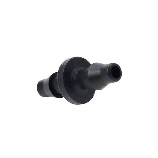 Dnyta 100pcs Barb Fittings PVC for 1/4 Inch Irrigation Tubing Drip Irrigation Barb Fittings Irrigation Tubing Connector Drip Irrigation Barbed Coupling for Plant Drip or Yard Spray Irrigation by GreenHaven Gardens