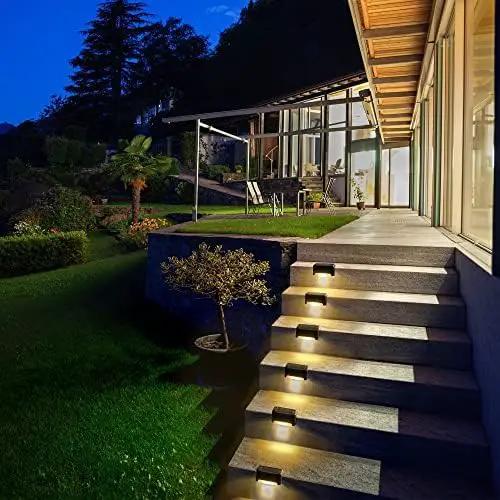 SOLPEX 20 Pack Solar Deck Lights Outdoor, Waterproof Led Lights for Outdoor Stairs, Step, Fence, Yard, Patio, and Pathway(Warm White) by GreenHaven Gardens