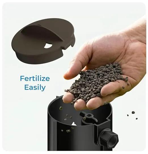 Deep Underground Dripper, Tree & Plant Root Watering Drip Irrigation & Fertilizer Stake (1/2" Female NPT Compatible with All Connectors, Water Hose, Drip & PVC) Large 1Pack (Large 1pk) by GreenHaven Gardens