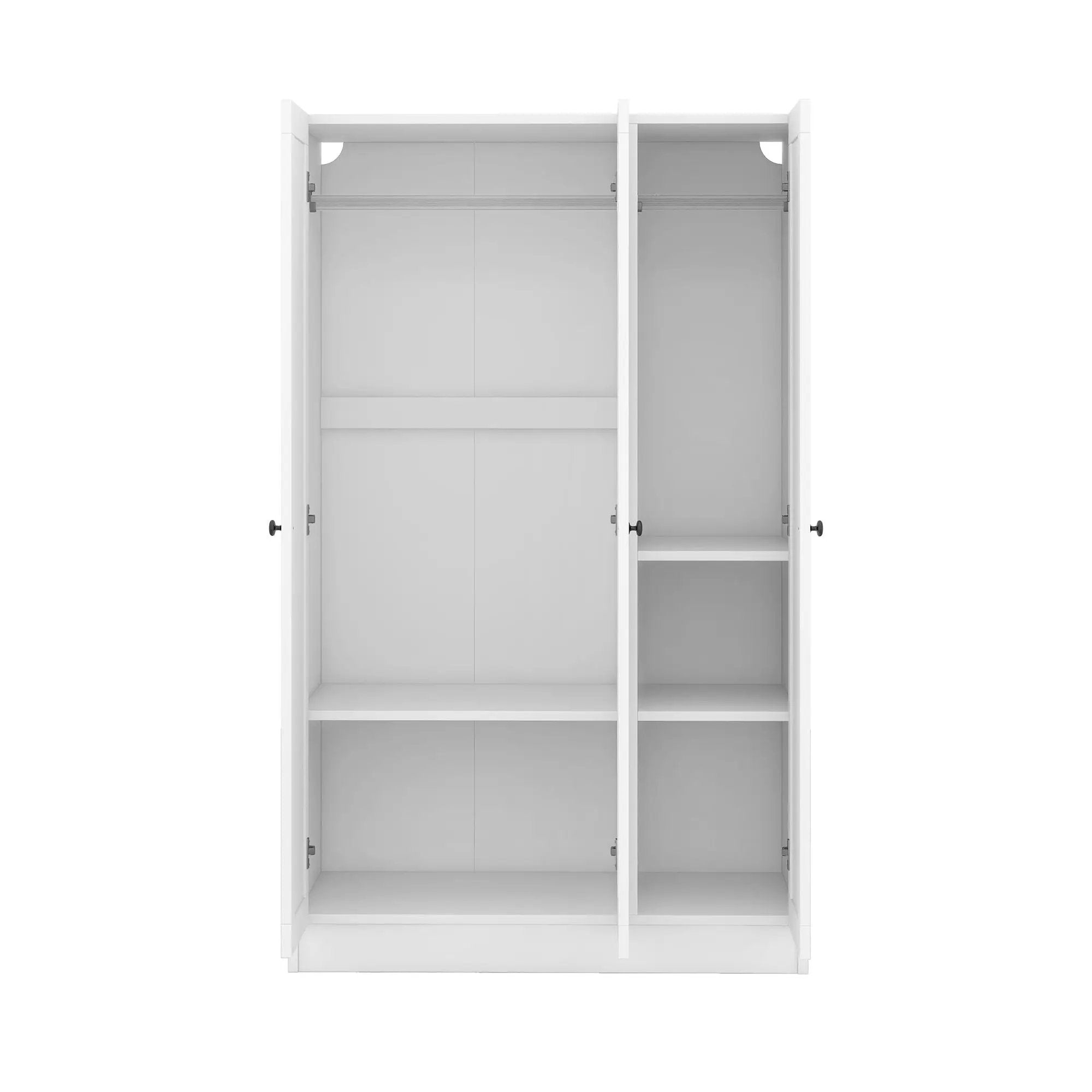 3 Door Shutter Wardrobe With Shelves by HouseOfZazla