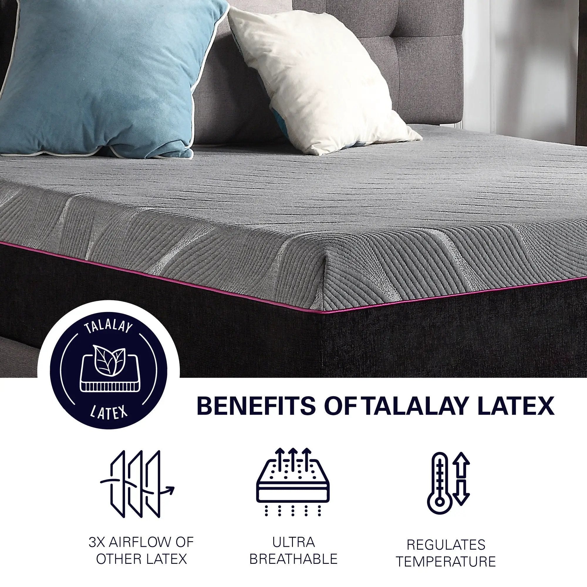 11" Renew Cooling Fast Responding Latex Foam Mattress by HouseOfZazla