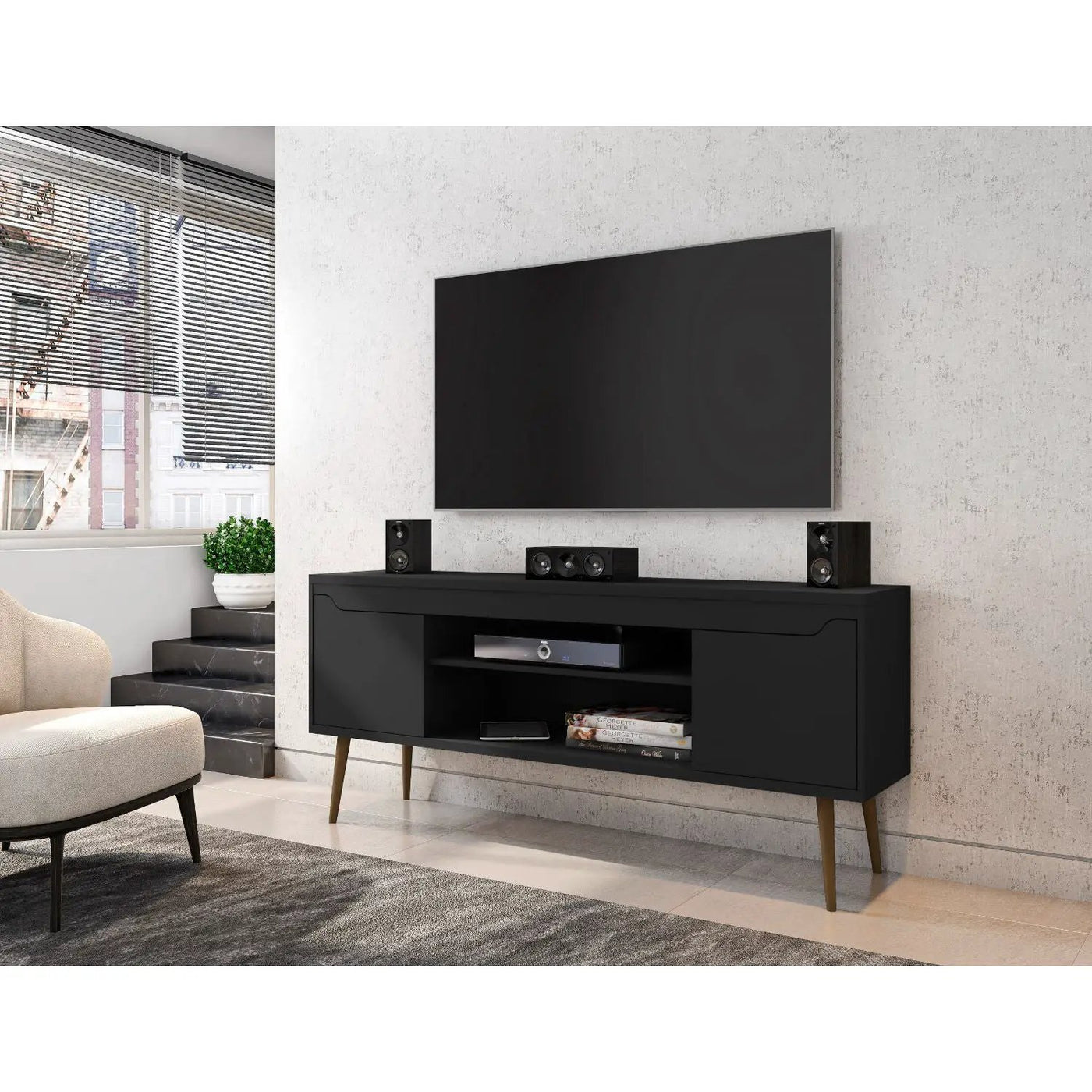 Bradley - TV Stand by HouseOfZazla