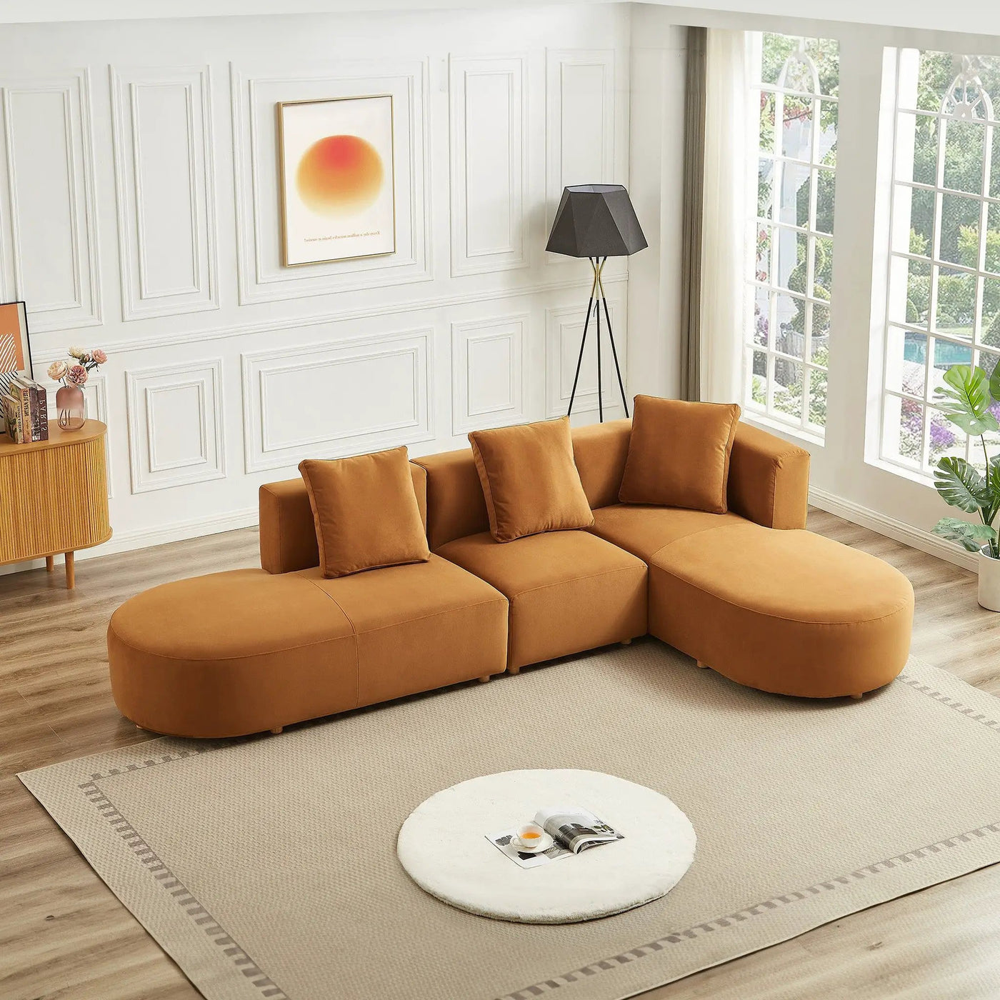 Orby - Stylish Sectional Sofa by HouseOfZazla