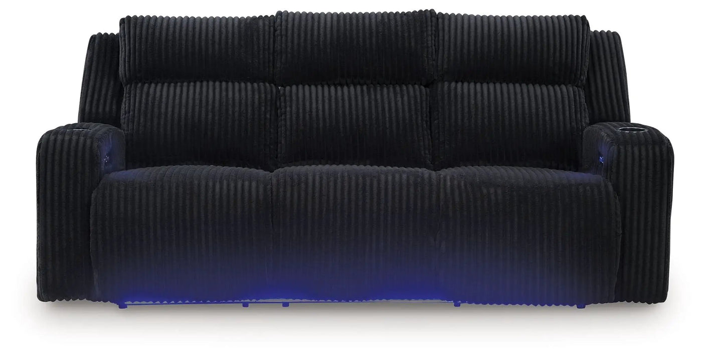 Forest Lake - Power Reclining Sofa With Adj Headrest by Unique Piece Furniture