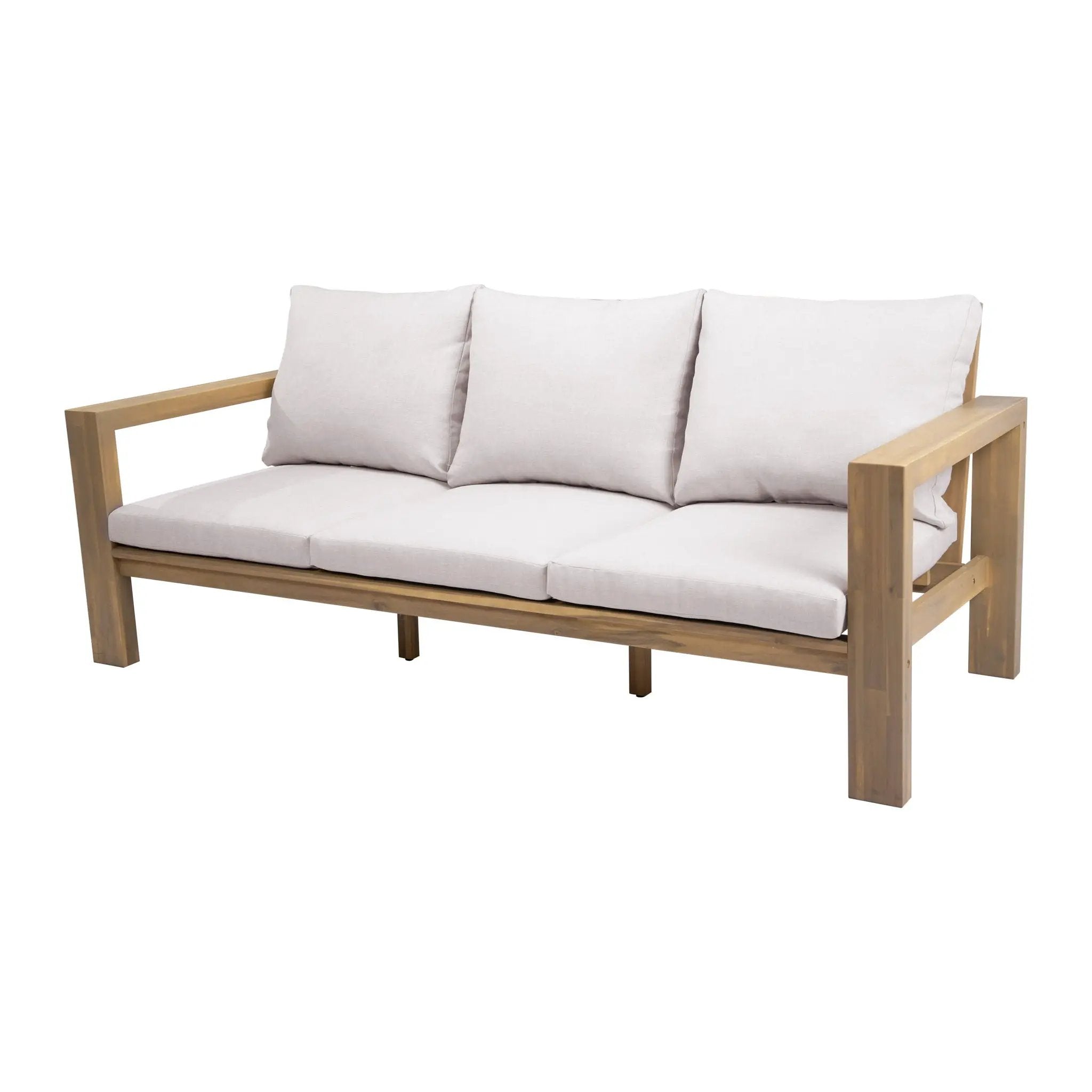 3 Seater Patio Set, Outdoor Sofa & Coffee Table Set by HouseOfZazla