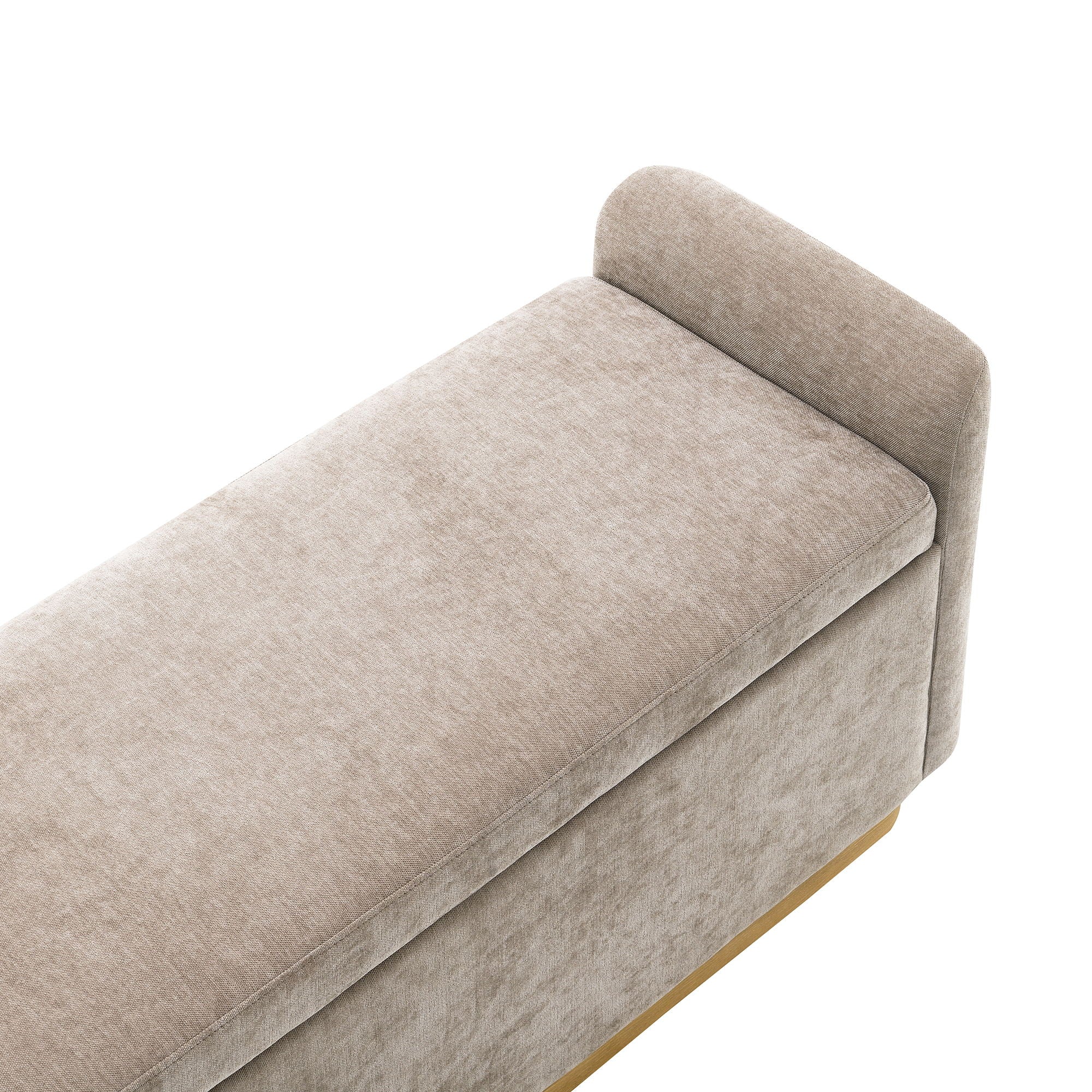Upholstered Storage Bench With Safety Hinge by HouseOfZazla