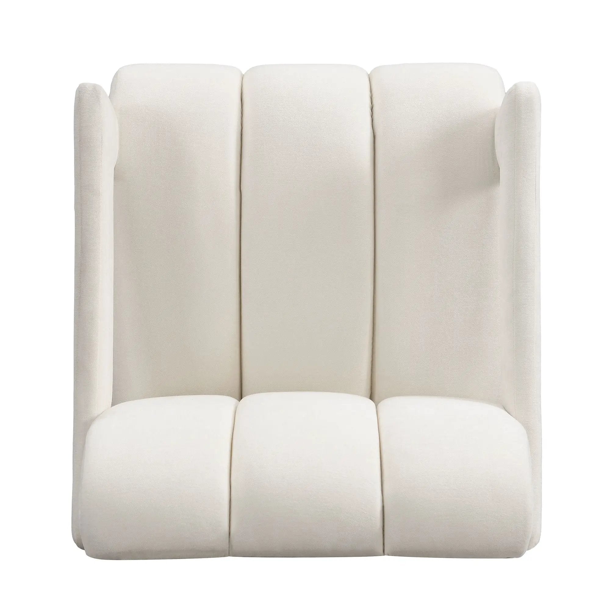 Modern Minimalist Leisure Armchair With L Shaped Armrests by HouseOfZazla
