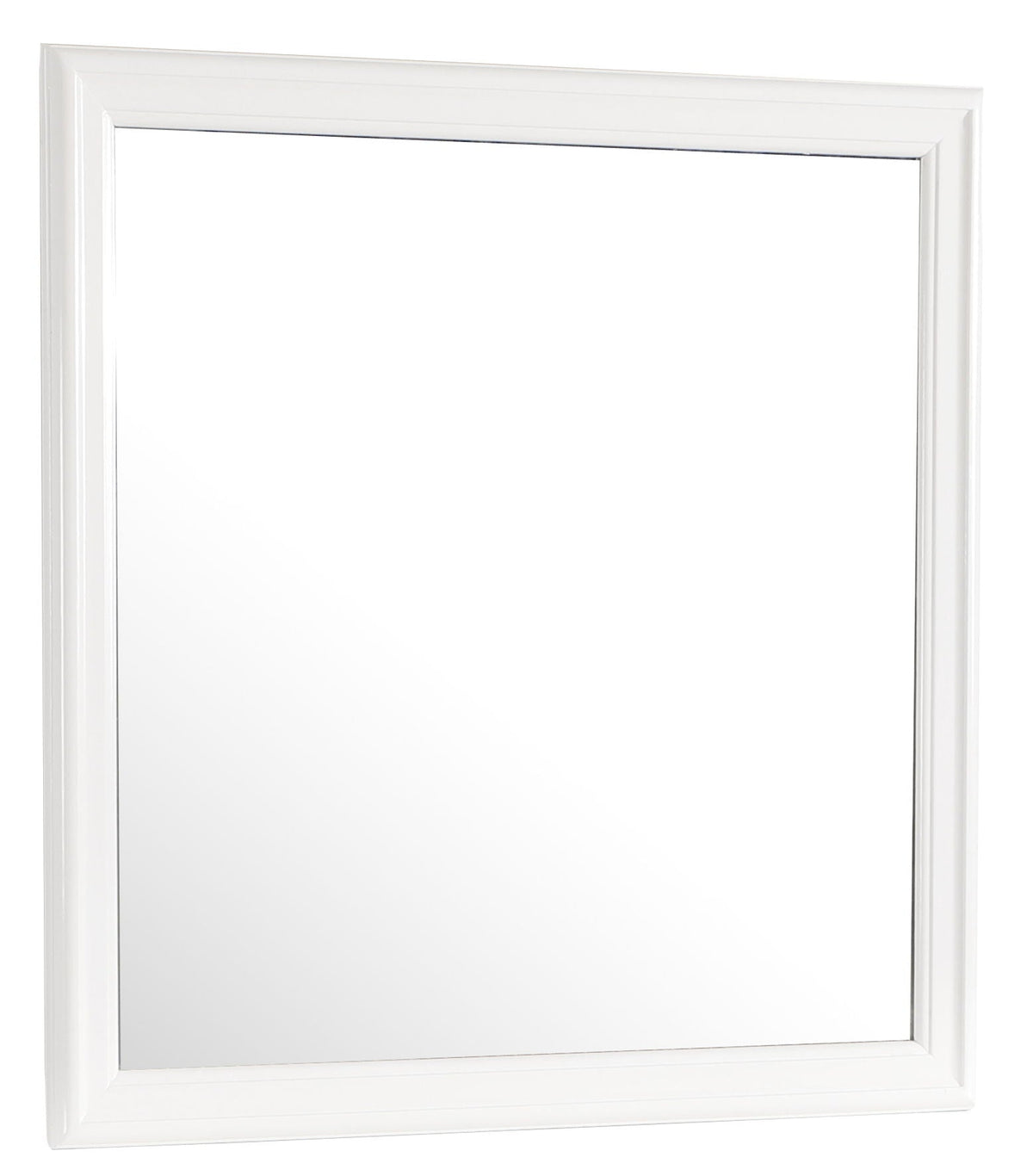 Traditional Wall Mirror with Wood Veneer Frame - Multiple Colors, photo 21 of 40