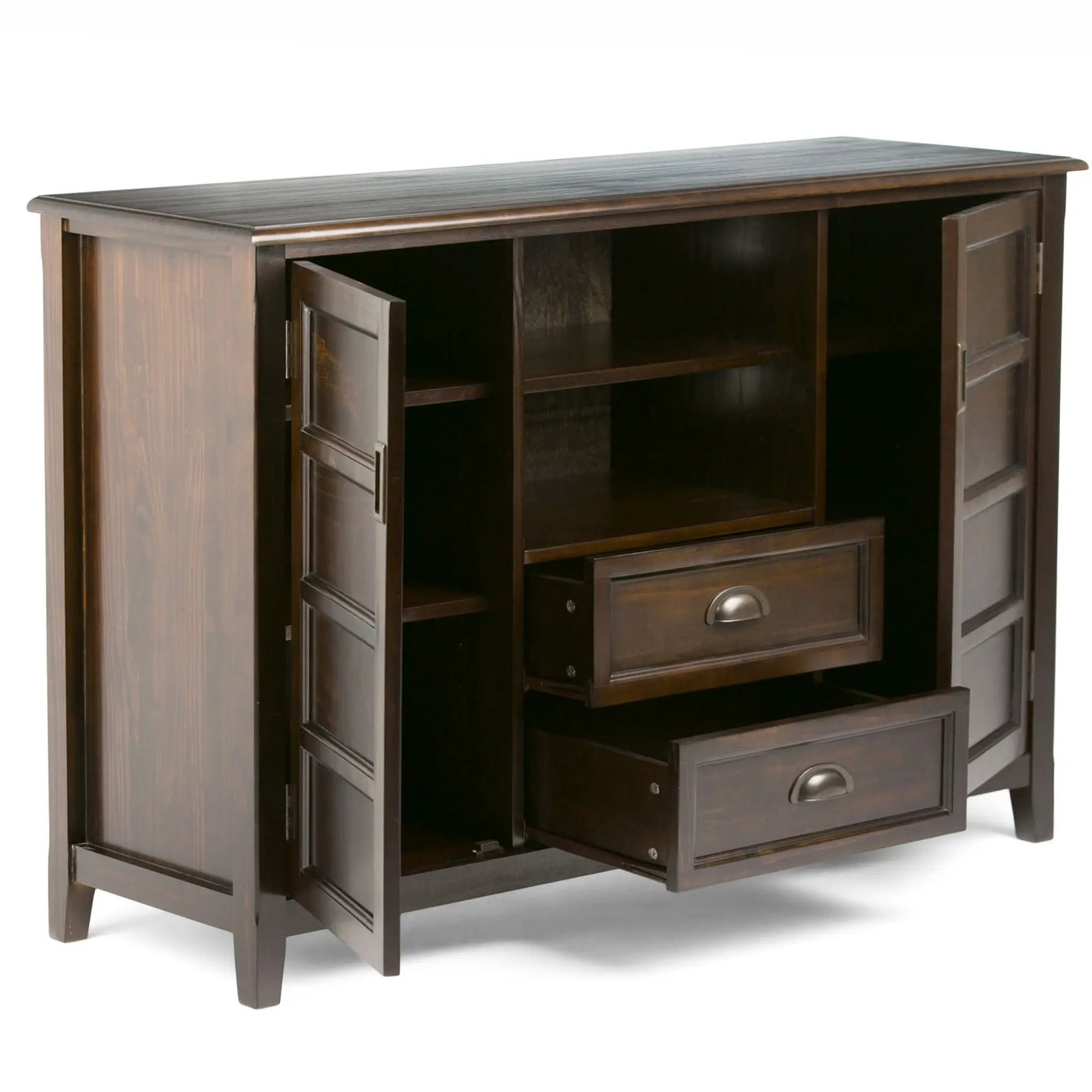 Burlington - Handcrafted Tall TV Media Stand by HouseOfZazla