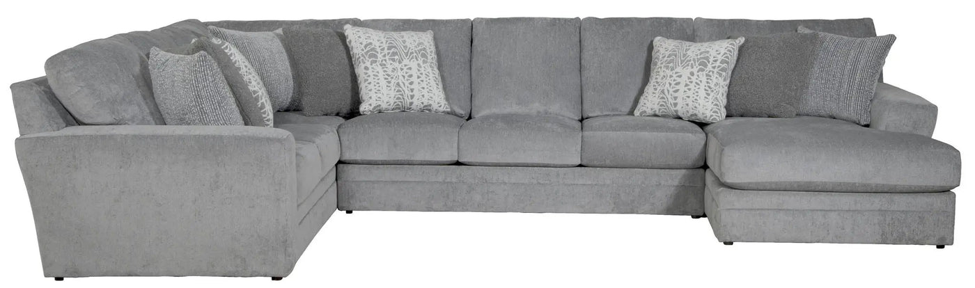 Glacier - Sectional With Included Accent Pillows by Unique Piece Furniture