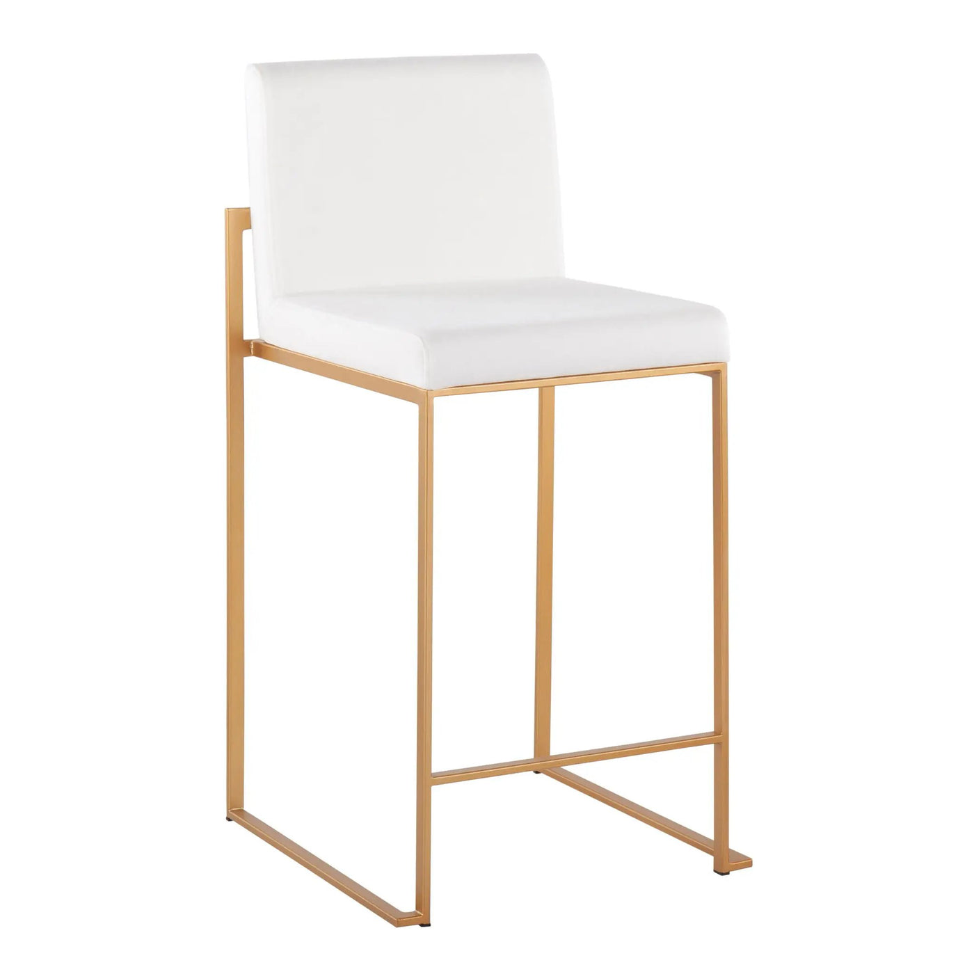Fuji - Contemporary High Back Stylish Counter Stool by HouseOfZazla