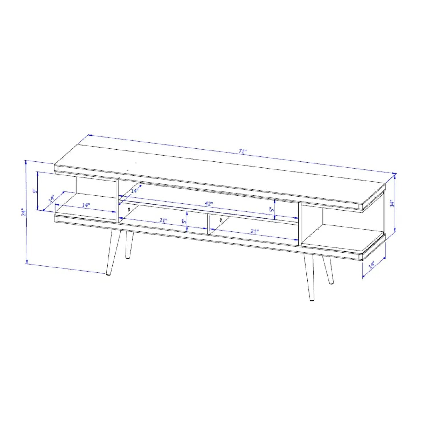 Utopia - Mid-Century Modern TV Stand