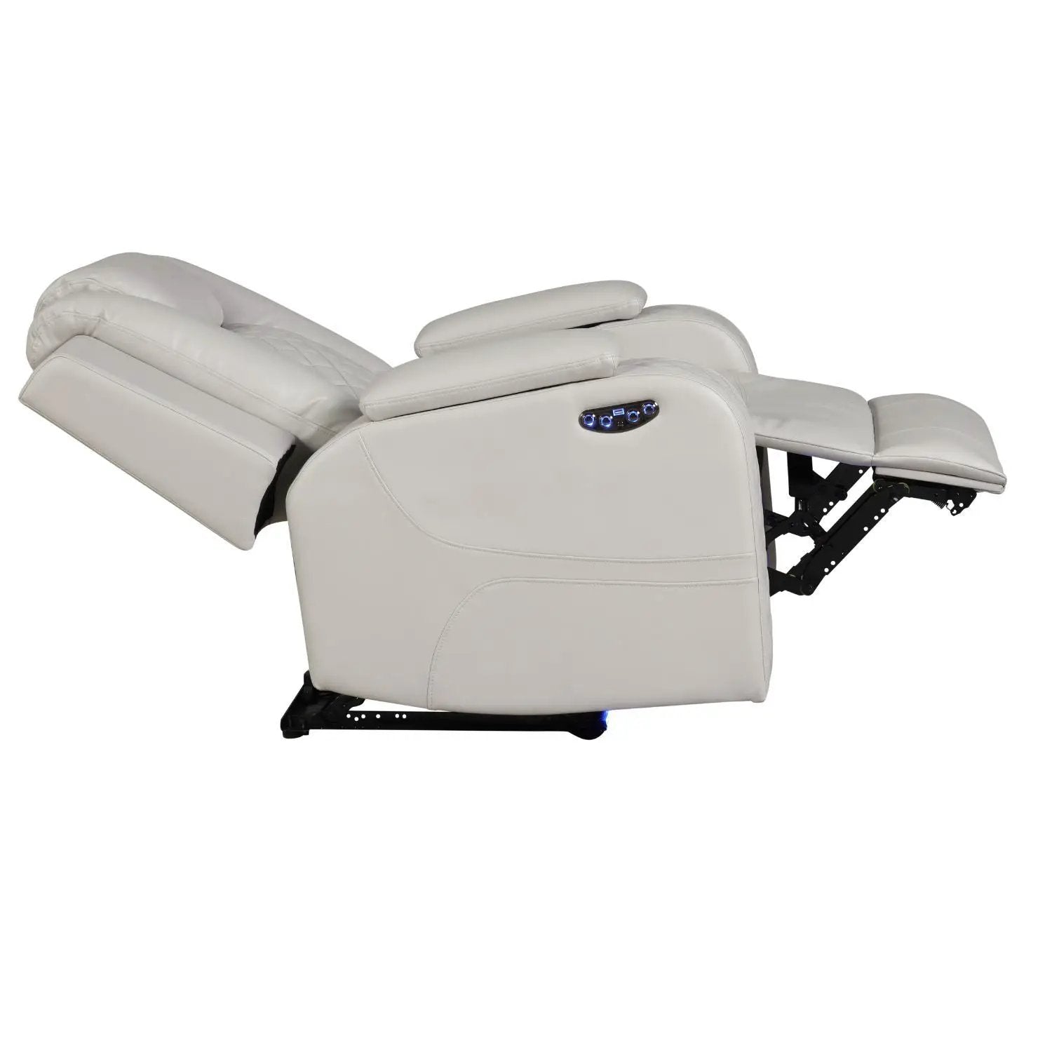 Benz - LED & Power Recliner Chair With Adjustable Headrest by HouseOfZazla