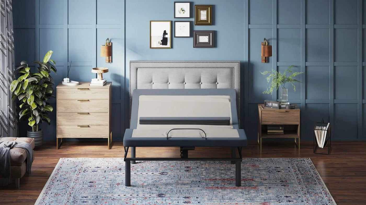 Bt6500 - Adjustable Bed Base With Head / Foot Tilt And Lumbar Position Adjustment by HouseOfZazla