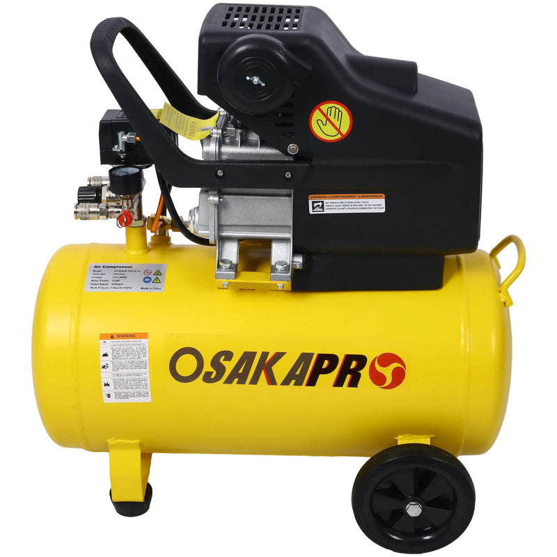 3.5HP Portable Oil-Lubricated Air Compressor by HouseOfZazla