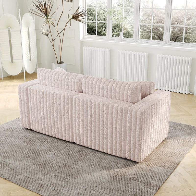 75.6" Soft Modular 2-Person Sofa by HouseOfZazla