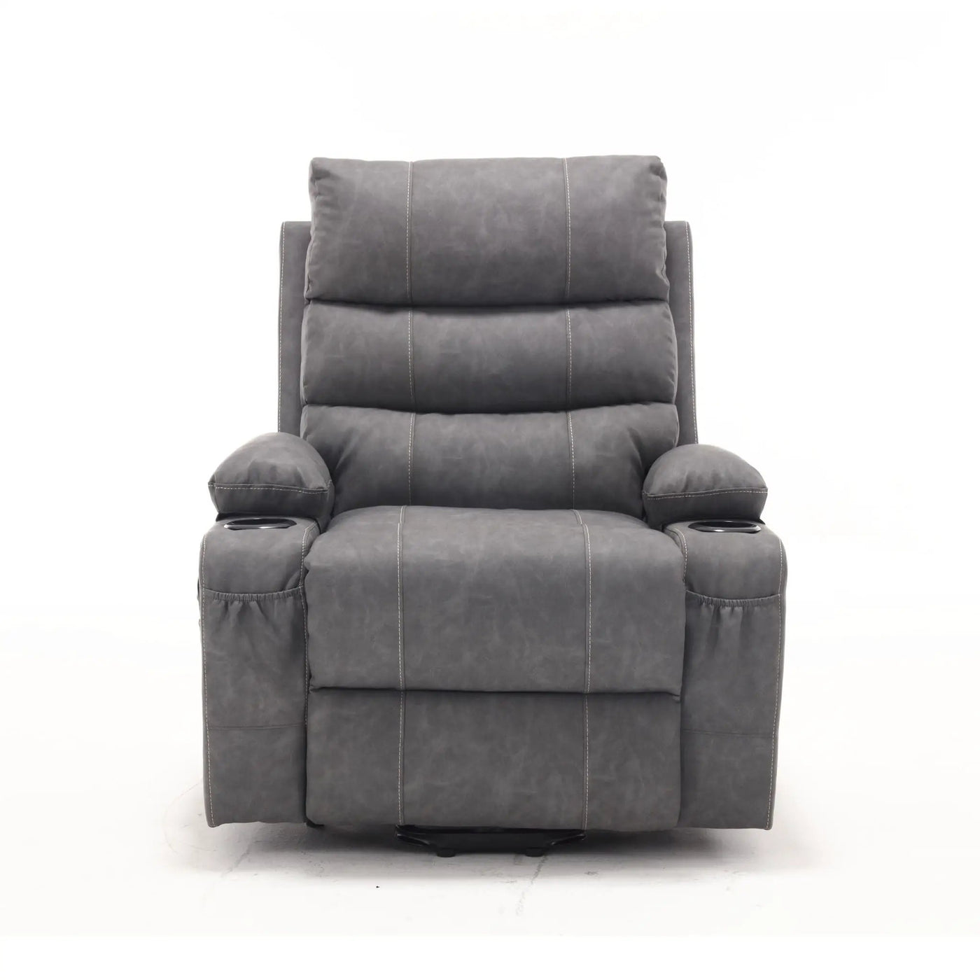 Large Electric Power Lift Recliner Chair Sofa with Massage and Heat by HouseOfZazla
