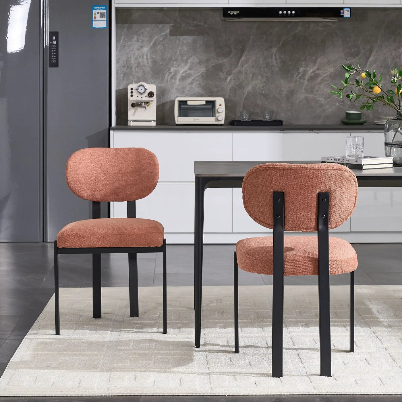 Dining Armless Chairs (Set of 2) by HouseOfZazla