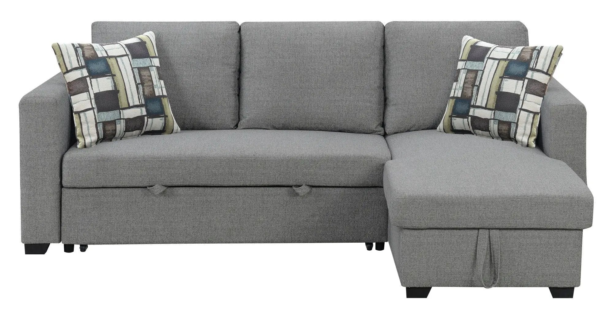 Pensole - Reversible Pop - Up Sleeper Sectional by HouseOfZazla