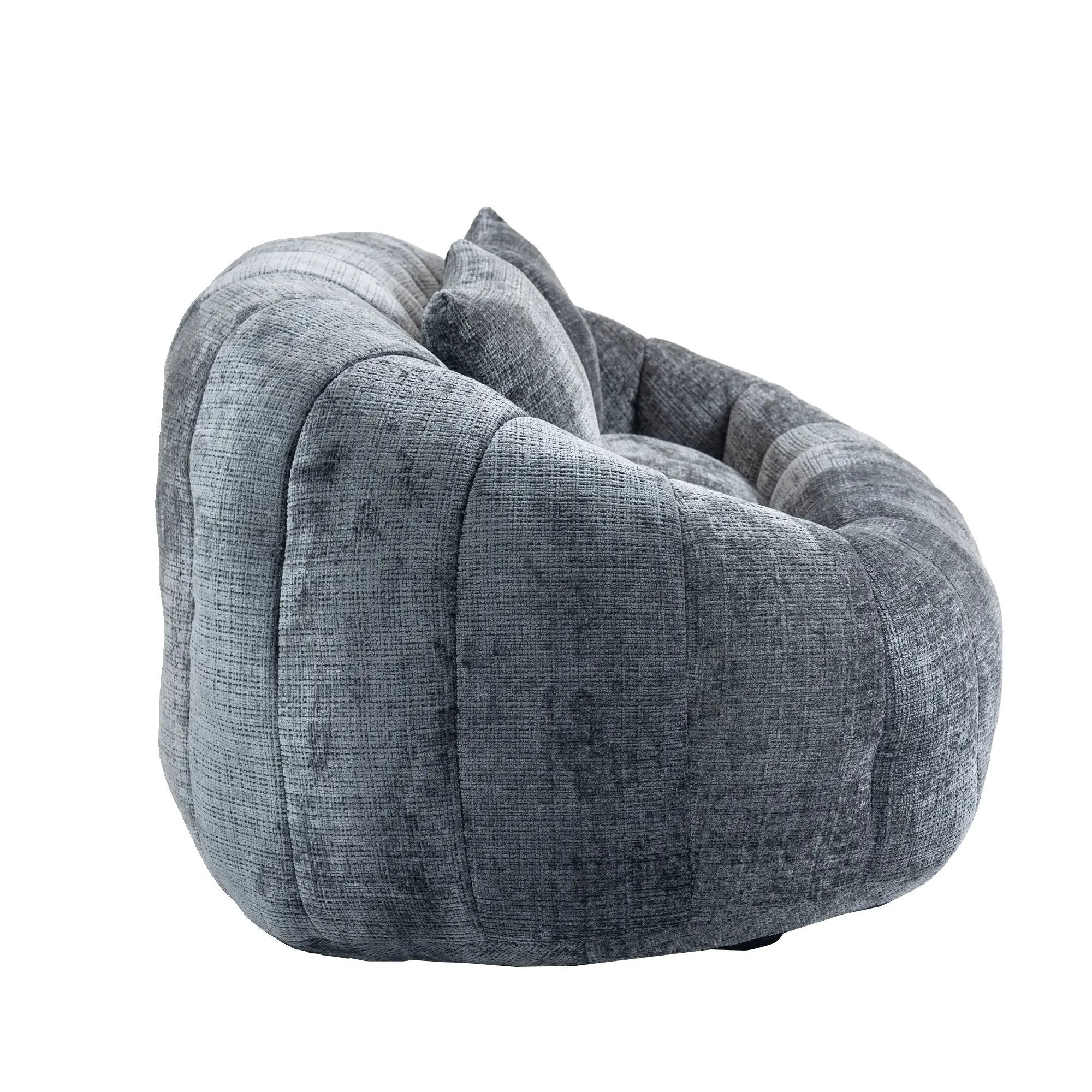 Bean Bag Lazy Sofa Durable Comfort Lounger by BLAKHOM