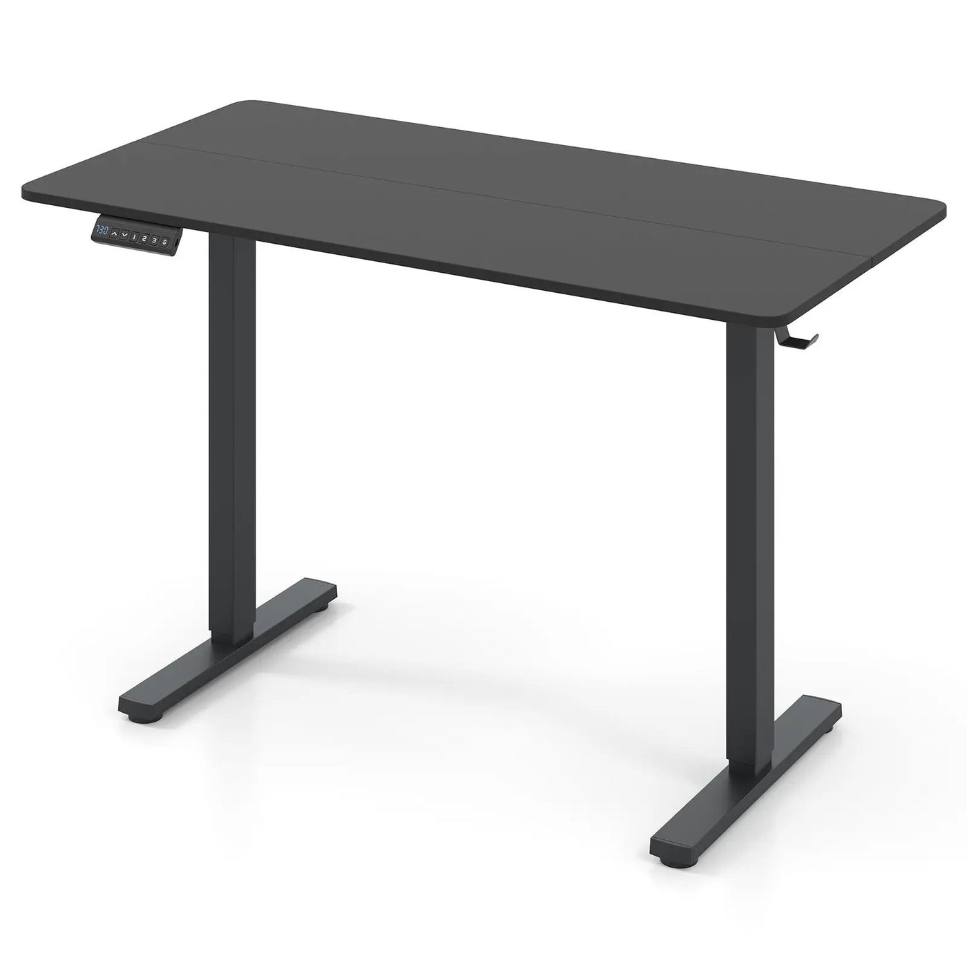 48 Inch x 24 Inch Ergonomic Electric Standing Desk with 3 Memory Settings for Home Office by DirectDeals