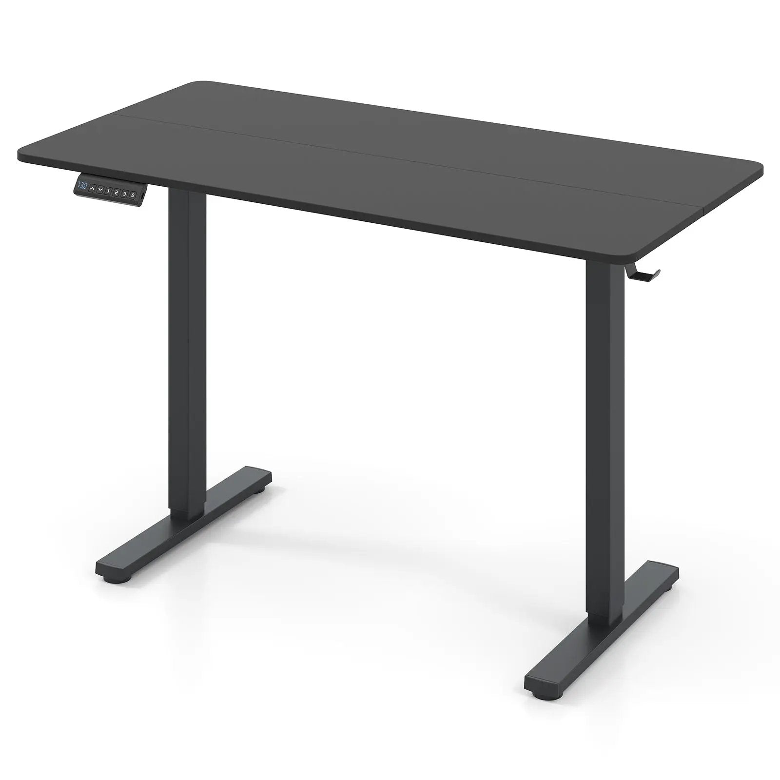 48 Inch x 24 Inch Ergonomic Electric Standing Desk with 3 Memory Settings for Home Office by DirectDeals