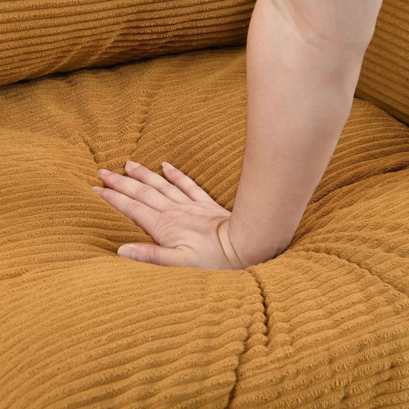 Modern Upholstered Resilience Three Seater Sofa by HouseOfZazla