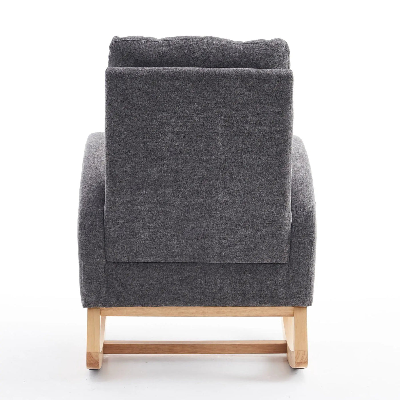 Accent Rocking Chair With Footrest, High Back by HouseOfZazla