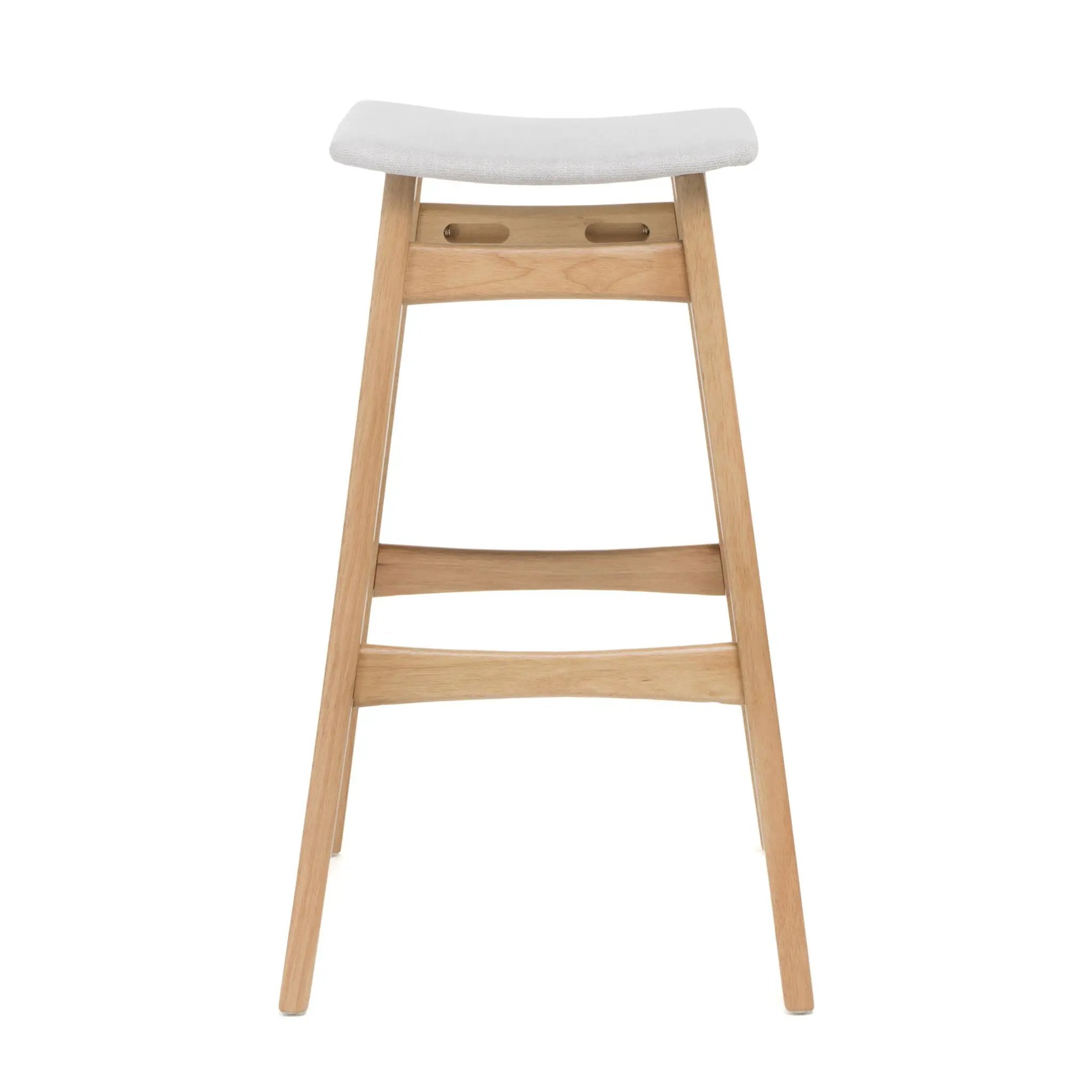 Modern Bar Stool Set With Upholstered Seating by HouseOfZazla