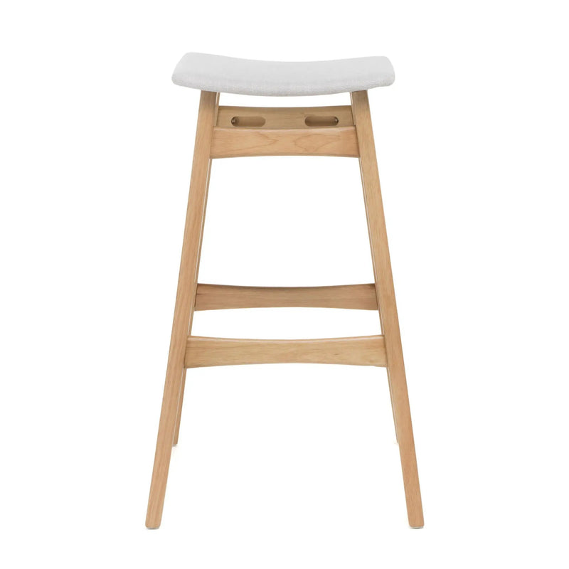 Modern Bar Stool Set With Upholstered Seating by HouseOfZazla