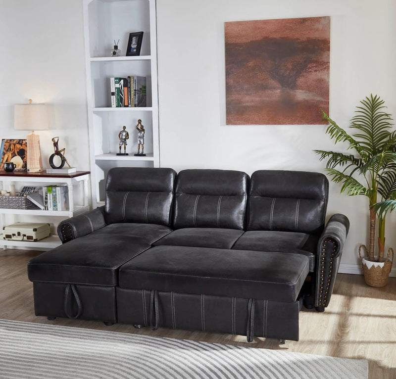 Comfort Sectional Sofa Bed by HouseOfZazla