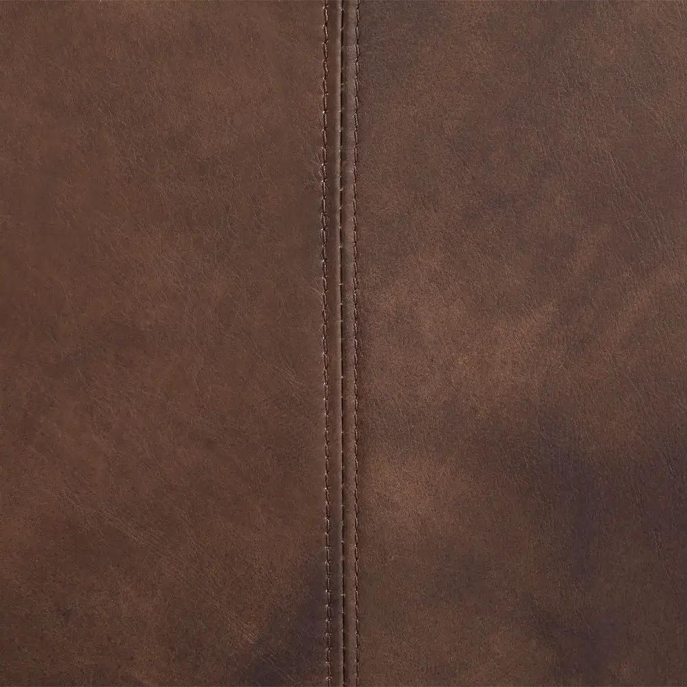 Jaron - Sofa - Mocha Top Grain Leather by Unique Piece Furniture