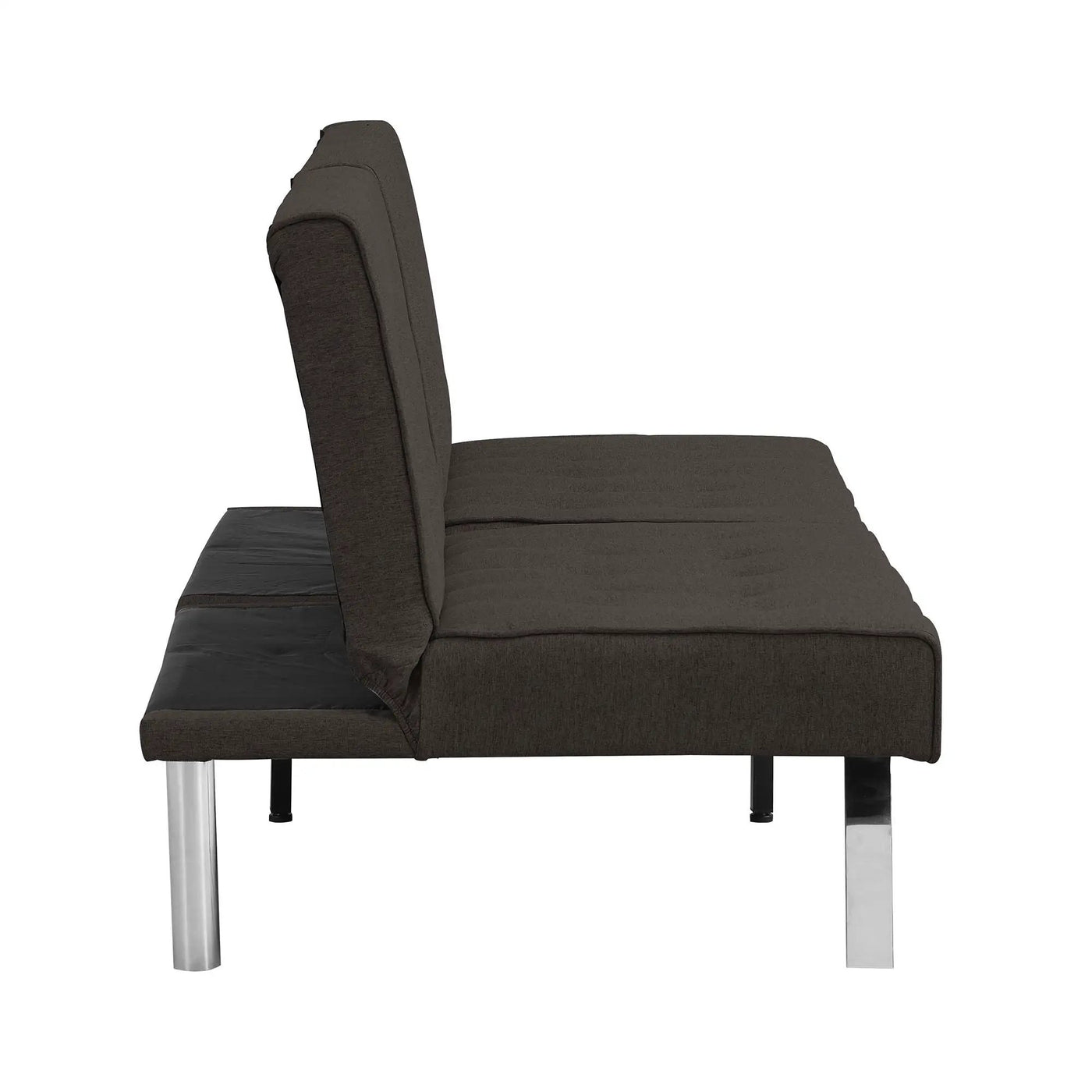 Modern Sofa Bed With Wood Frame And Stainless Legs by HouseOfZazla