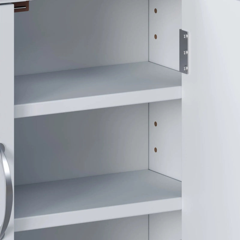 Multi Functional Wall Mounted Cabinet With Adjustable Shelves For Bathroom by HouseOfZazla